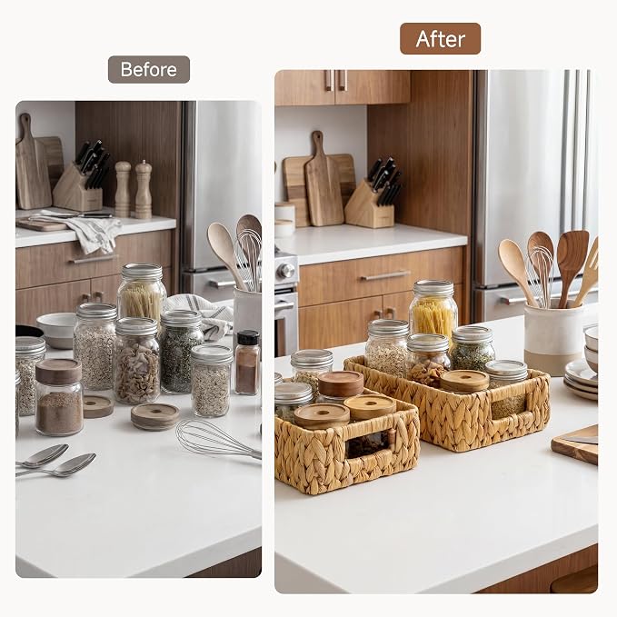StorageWorks Small Wicker Baskets - Image 6