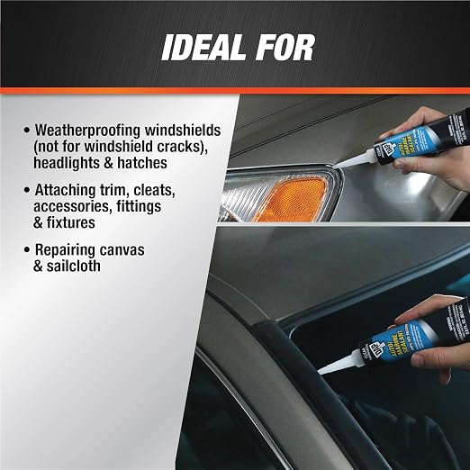 Dap 00694 2.8-Ounce Silicone Rubber Auto/Marine Sealant - Image 4