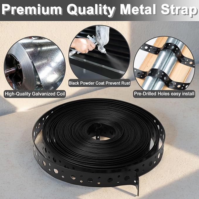 Metal Strap 1-Inch x 50FT 0.6mm Thickness Metal Strapping - Image 3