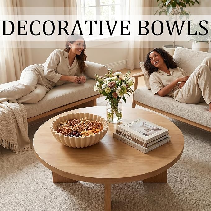 Decorative Bowls for Home Decor | Medium Model Fruit Bowl for Kitchen Counter - Image 4