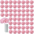 AVIVIHO 65pcs Fake Flowers Pink Hydrangea Artificial Flowers Bulk Silk Flowers by Aviviho