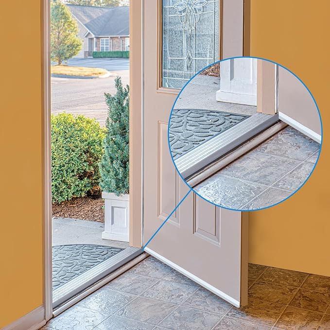 2 Pack 36 Inch Door Threshold Seal Vinyl Replacement Insert - Image 6