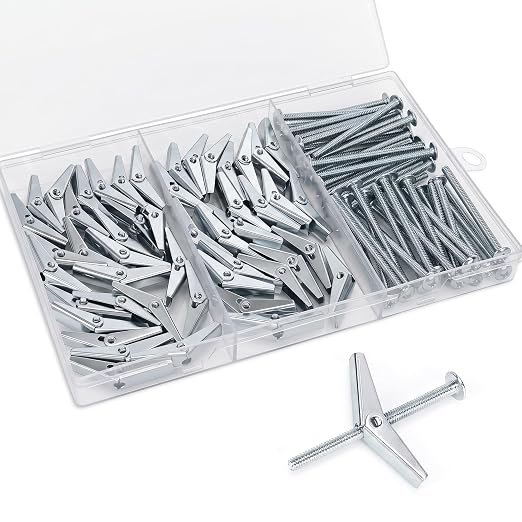 50pcs 1/8 Inch Hollow Wall Anchors by Unknown