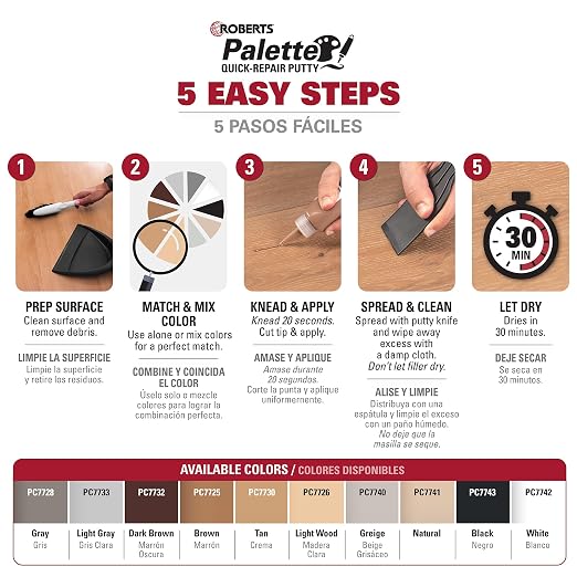 ROBERTS Palette Quick-Repair Putty - Image 5