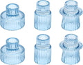 Vixdonos Glass Candlestick Holders Tealight Candle Holders by Vixdonos