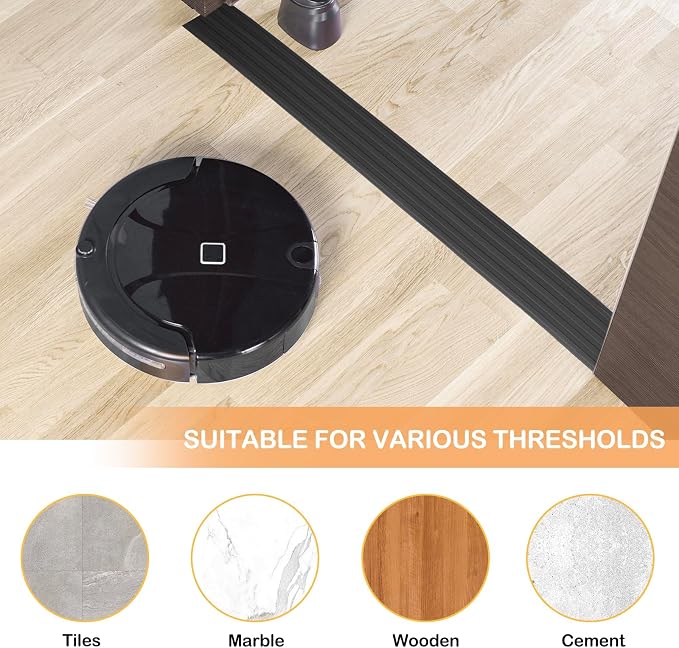 Threshold Ramps for Doorways Self-Adhesive Rubber Threshold Strip | Rubber - Image 5