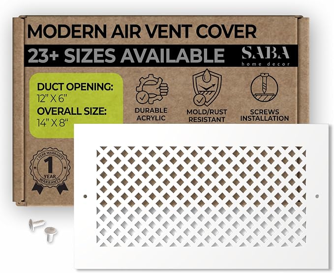 SABA Home Decor Air Vent Cover Grille by SABAHomeDecor
