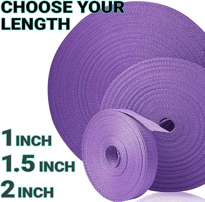 Webbing Strap, 3/4" to 2", 10-50 Yds, EDC gear, backpack repair and pet dog - Image 9