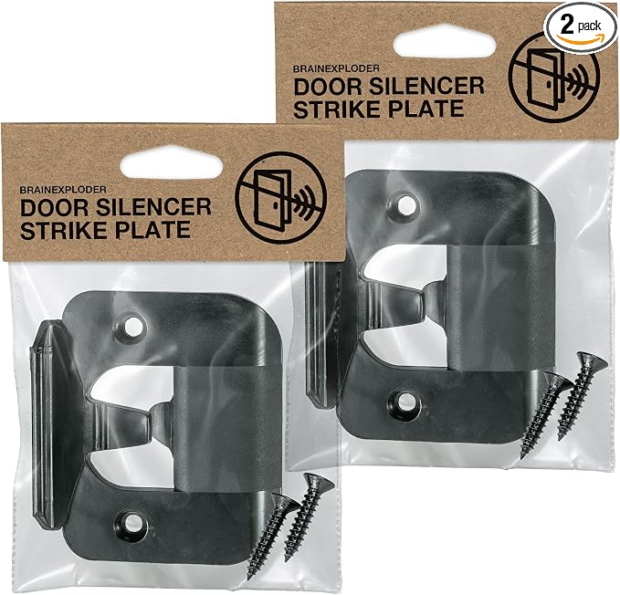 Door Silencer Strike Plate by BrainExploder