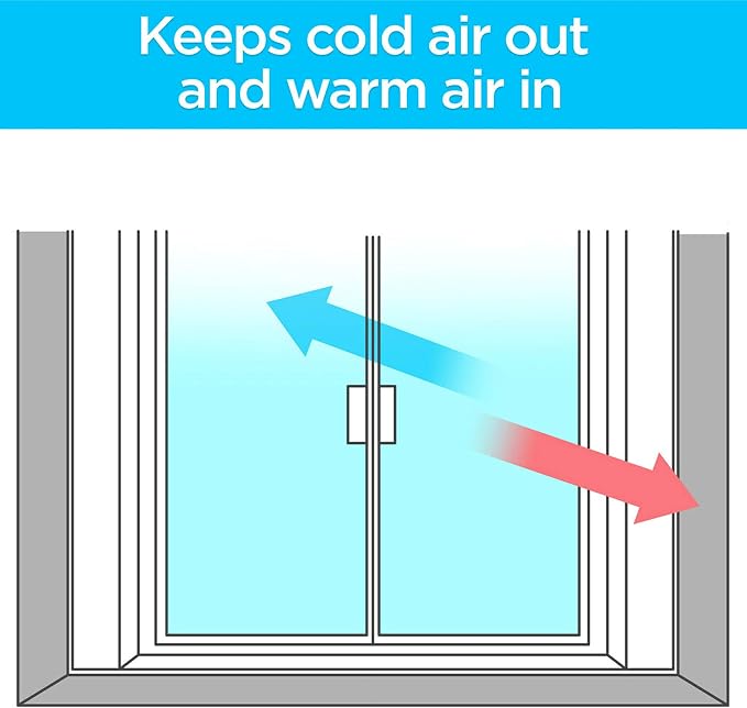3M Indoor Window Insulator Kit, Three Window Kit | Indoor Window Insulation - Image 3
