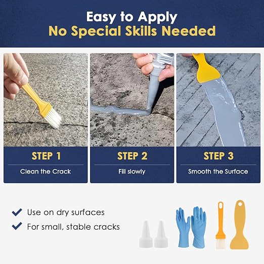 Self-Leveling Concrete Crack Filler – High Elasticity Cement Sealant | - Image 5