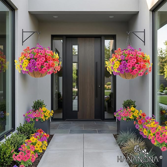 Hananona 2 Set Artificial Outdoor Flowers - Image 8