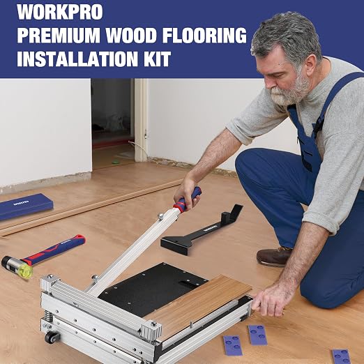 WORKPRO 43PC Laminate Flooring Installation Kit, Floor Tool Set | Rubber Mallet - Image 7