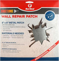 Red Devil 1219 8" x 8" ONETIME Wall Repair Patch, 5 Pack by RedDevil
