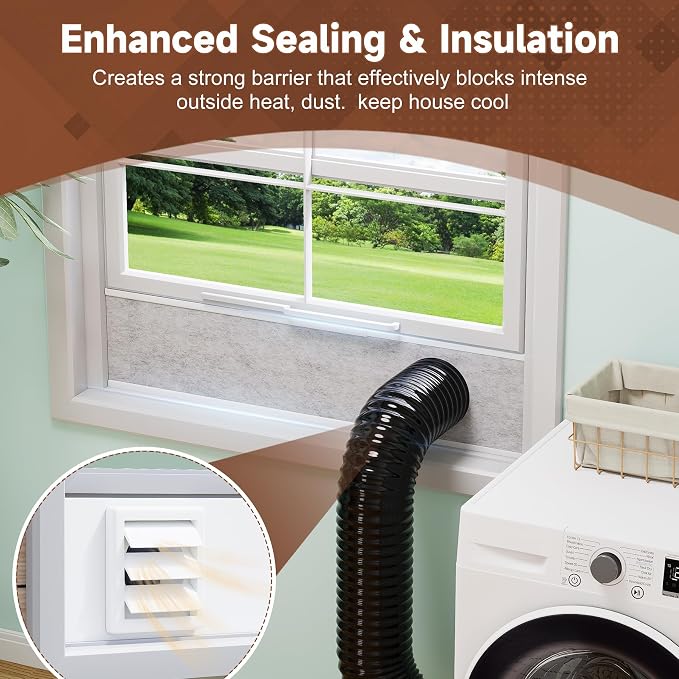 BJADE'S Dryer Vent Window Kit - Image 3