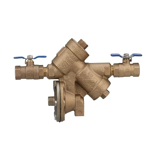 Zurn Wilkins 34-975XL 3/4" 975XL Reduced Pressure Principle Backflow Preventer - Image 2
