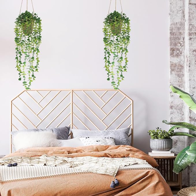 2 Pack Artificial Hanging Plants - Image 5