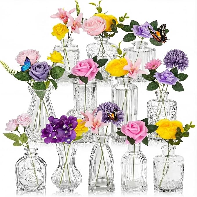 36 Pcs Artificial Flowers Table Centerpiece - Image 9
