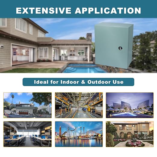 Waterproof Electrical Enclosure 20 x 16 x 8'', Outdoor Electrical Box - Image 6