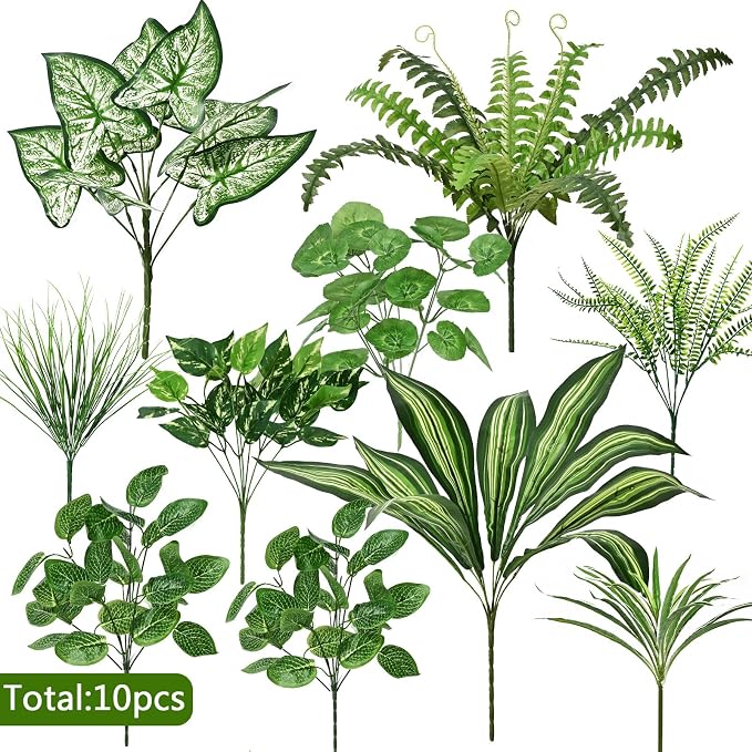 Faux Outdoor Plants, Large Bunches - Image 2