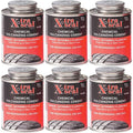 X-Tra Seal Tire Tube Paste 6 Pack 8oz Black Waterproof Rubber Compatible Low to by Unknown