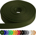 Webbing Strap, 3/4" to 2", 10-50 Yds, EDC gear, backpack repair and pet dog by TECEUM