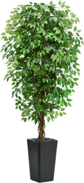 Artificial Ficus Tree 6FT Faux Floor Tree by TXABL