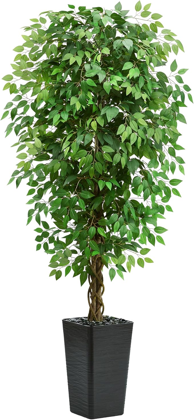 Artificial Ficus Tree 6FT Faux Floor Tree by TXABL