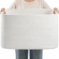 Large Laundry Basket/Hamper, Toy Storage, Baby Blanket Basket, by Hobasket