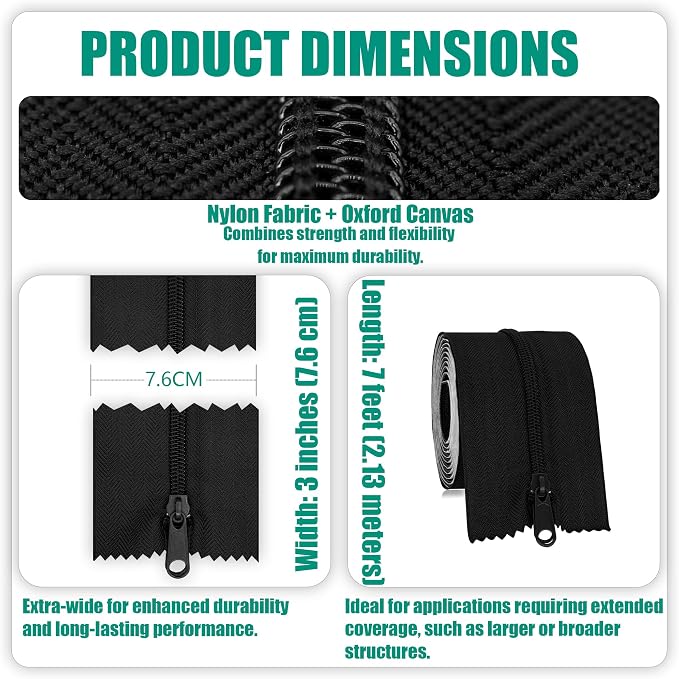 MAYOKEN® Peel & Stick Self-Adhesive Zipper - Image 5