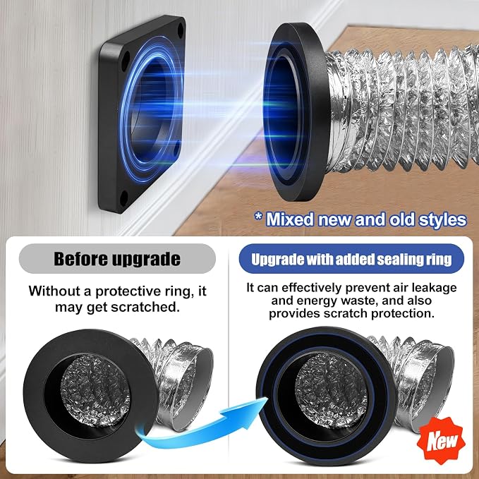 Magnetic Dryer Vent Coupler Strong Magnetic Self-connection，Magnetic Dryer Vent - Image 6