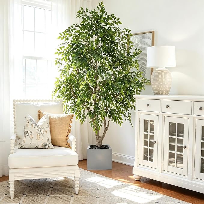 GTIDEA 8ft Artificial Ficus Tree - Image 5