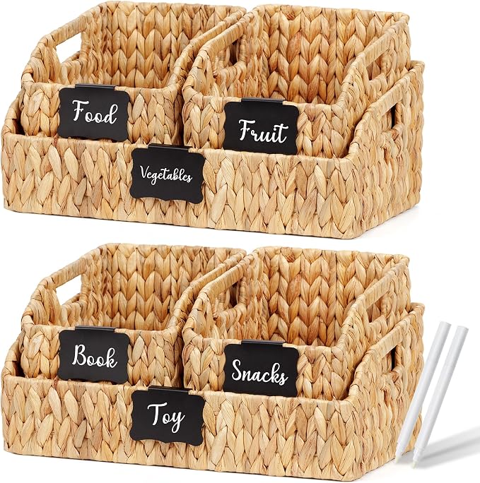 Wicker Baskets for Organizing, Pantry Baskets by Unknown