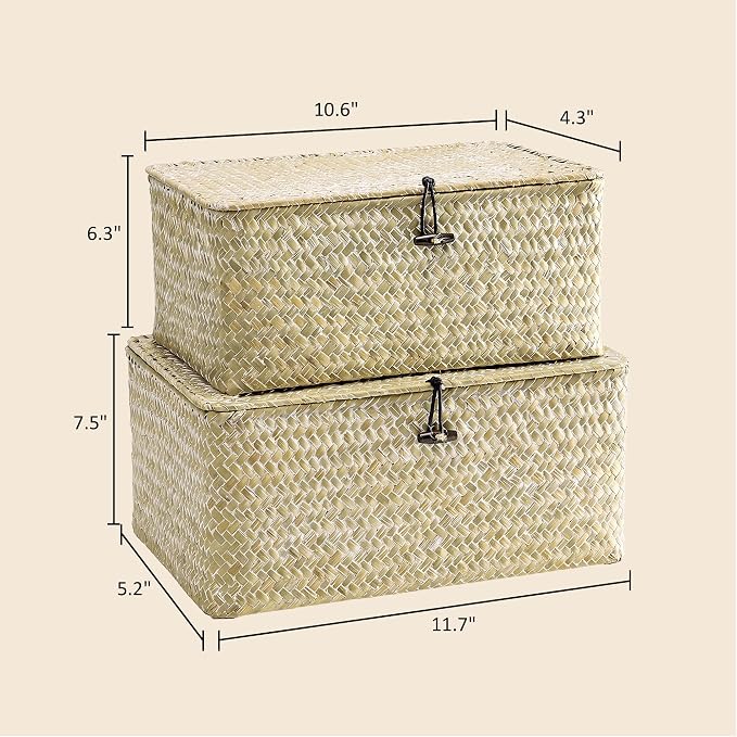 Nonam Wicker Storage Basket - Image 2