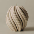 LAWA Swirl Candle by LAWA+Candles