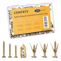 200PCS Self Drilling Drywall Anchors by COMFRTX