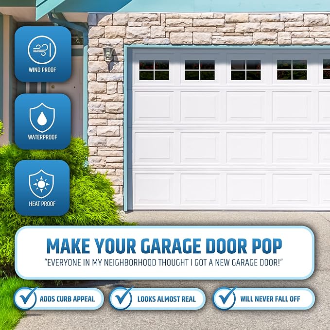 Strong & Glossy Magnetic Garage Door Windows - Image 8