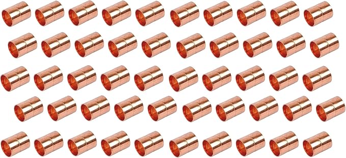 EZ-FLUID Plumbing 3/4-Inch Copper Coupling by EZ-FLUIDPlumbingProducts