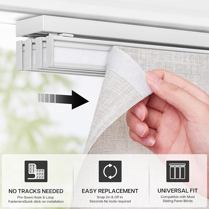 4-Panel Replacement Fabric, Light Filtering - Image 2
