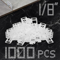 Storystore 1000pcs Tile Leveling System Clips 1/8 Inch Tile Spacers | Tile by Storystore