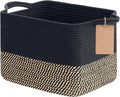 Goodpick Woven Storage Basket for Shelves, Wicker Baskets for Shoes, Toys & by Goodpick