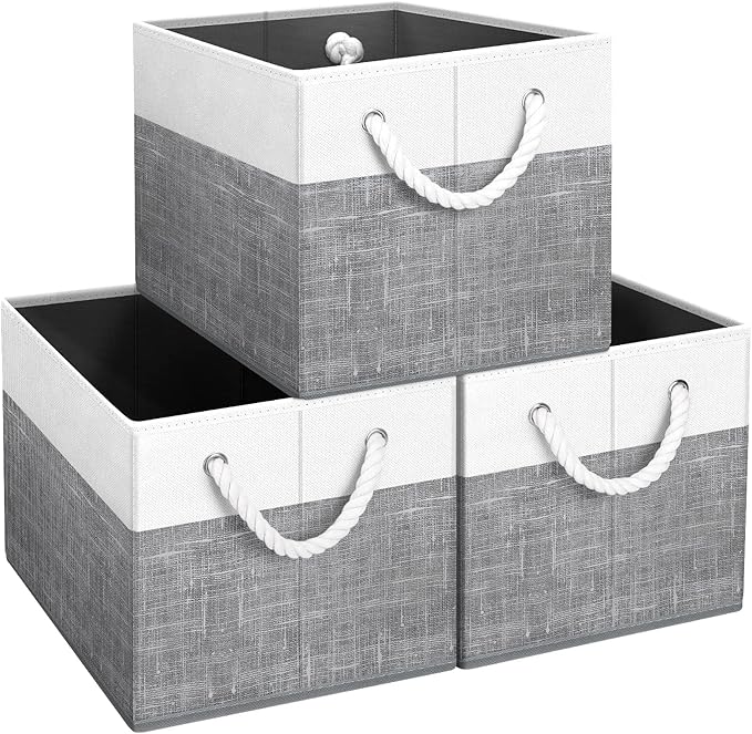 Storage Bins Foldable Storage Baskets by Fabtotes