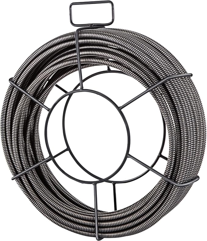 VEVOR Drain Cleaning Cable 75ft x 3/8 inch Solid Core Cable Sewer Cable - Image 10