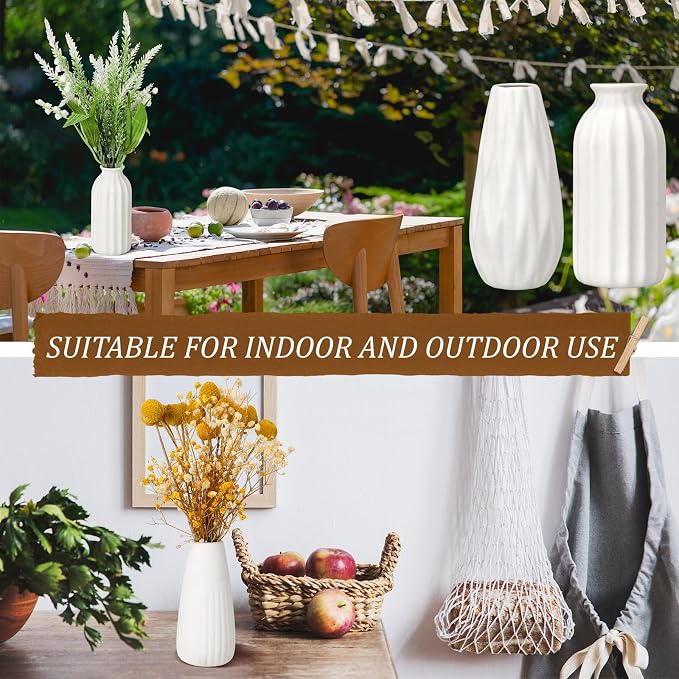 Yaomiao 5'' Small White Ceramic Bud Vases Bulk Set of 24 | Mini Flower Vase Bulk - Image 4
