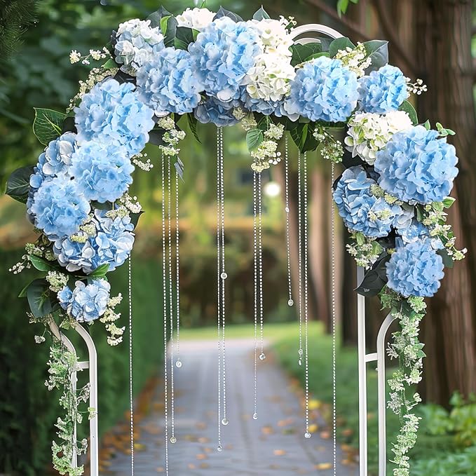Auihiay 304Pcs Hydrangea Artificial Flowers Bulk, Faux Artificial Hydrangea | - Image 4