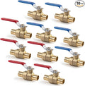‌VANCOCO 1/2" PEX Ball Valve 10-Pack by VANCOCO