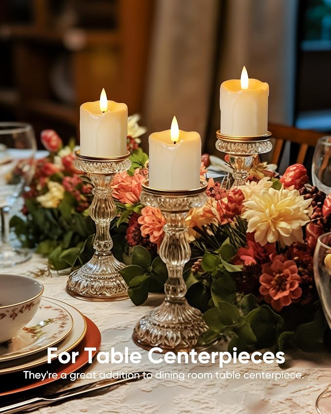 Homemory Rechargeable Flameless Candles - Image 3