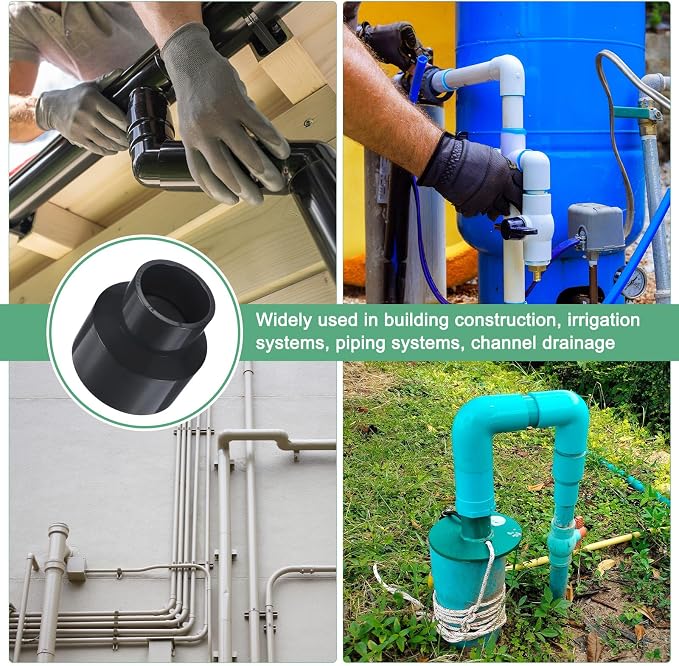 M METERXITY 1-Pack UPVC Reducer Pipe Fitting - Image 6