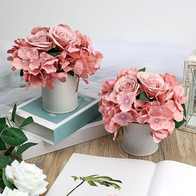 Deep Pink Flower Table Centerpieces - Image 7