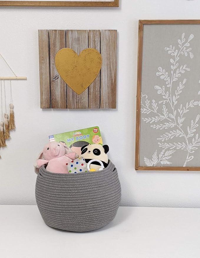 Goodpick Round Woven Rope Storage Basket - Image 5